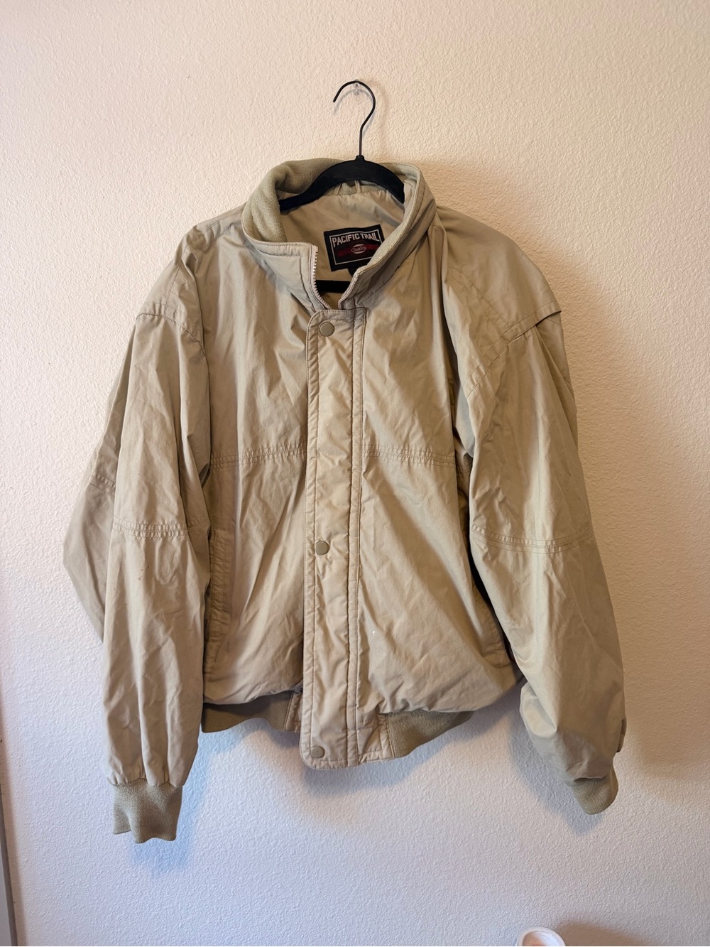 Pacific Trail Men's Khaki Puff Jacket